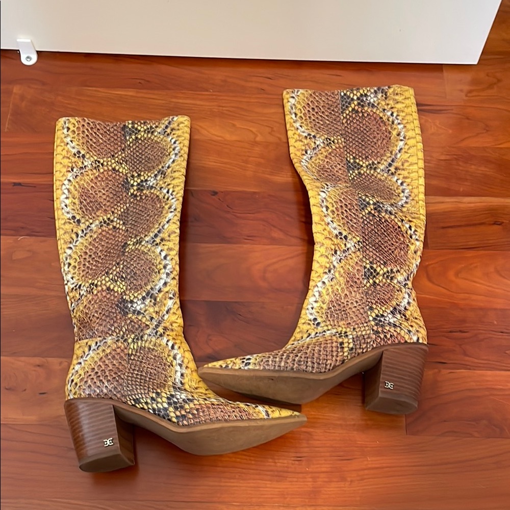 Sam Edelman snake boots
